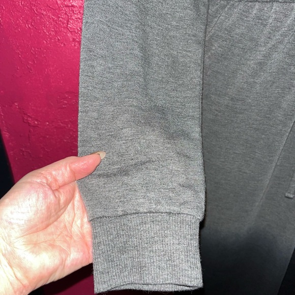 Torrid plus size grey and blue Ombre sweatshirt dress. Size 0 - Picture 7 of 14